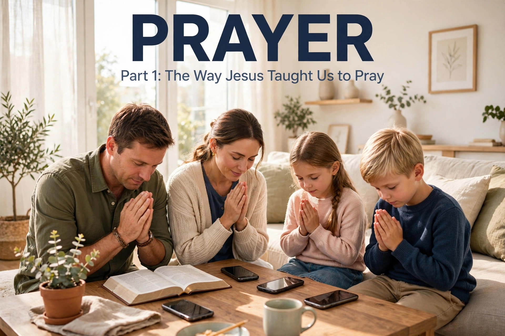 Prayer, Part 1: The Way Jesus Taught Us to Pray